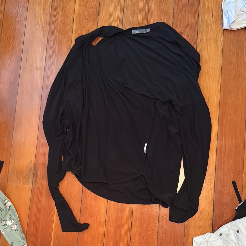 Prana Black Long Sleeve Top